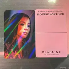 BLACKPINK　DEADLINE ジス　韓国限定　特典　トレカ　ラキドロ