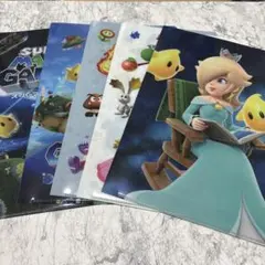 スーパーマリオ クリアファイル 5枚セット