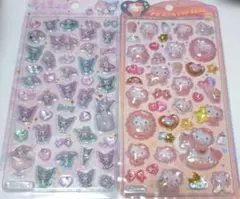 サンリオ　うるちゅるポップシール　キティ　クロミ　マイメロ　正規品