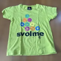 svolme 半袖Tシャツ ライムグリーン 120cmのサムネイル
