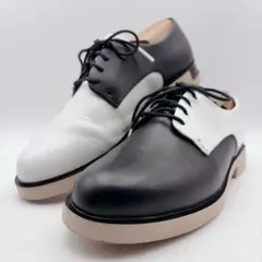 CAMPER TWINS カンペール ツインズ レザーシューズ 37 黒白 本革