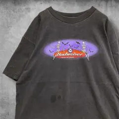 CEAY アドバタイジング Tシャツ バドワイザー ビール スカル 企業 広告