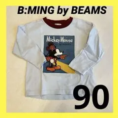 【即日発送】ミッキー 長袖 90 B:MING by BEAMS