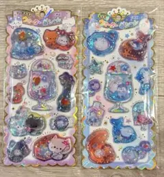 【正規品】 キラキラウォーターインシール 2枚セット クラックス