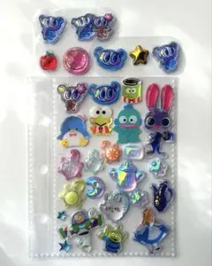 人気シール沢山♡未使用品あり　おすそ分けシールセット　サンリオ　ディズニー