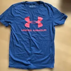 UNDER ARMOUR 半袖Tシャツ ネイビー YXLのサムネイル