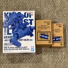 【新品】ベースショップ限定　ワールドコレクタブルフィギュア尾田栄一郎　全3点