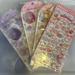 サンリオ キティ　ボンボンドロップシール ウォーターシール　クロミ　マイメロ