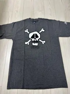 STUSSY グレーTシャツ L