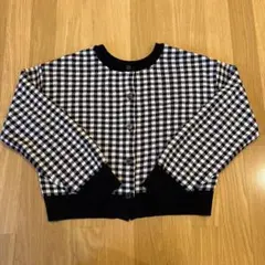 GU クロップド丈　M カーディガン