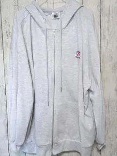 トムとジェリー フルジップフーディ パーカー　霜降りグレー