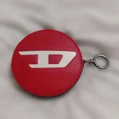 DIESEL ディーゼル ラウンドコインケース レッド