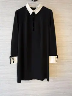 ZARA WOMAN 長袖ワンピース　Mサイズ