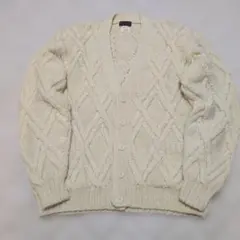 コムサデモード　アランニット　フィッシャーマンズ　トレリス　手編みY2K　90S