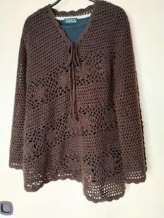 手編みニット ファッション