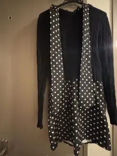 darichニットレイヤードワンピース ベルトなし