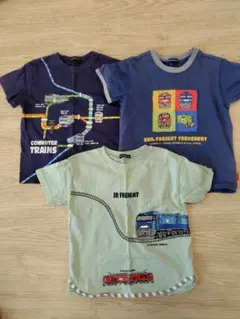 列車デザインTシャツ3枚セット