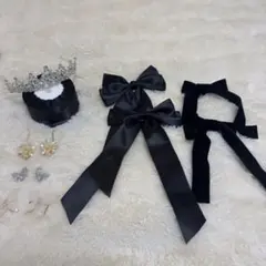 ブライダル小物 まとめ売り（未使用）ティアラ リボン アクセサリー