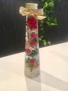 ハーバリウム  クリスマス