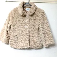 レディース　ファーコート　ボアコート　Ｍ　ジャケット　アウター　ショート