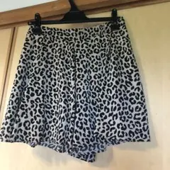 レオパード柄　キュロット スカート　LATO CALLE