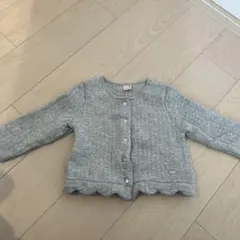 petit main カーディガン 100cm グレー