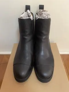 shiun GRAIN CHELSEA BOOTS BLACK 39のサムネイル