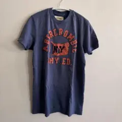 Abercrombie ネイビー Tシャツ　アバクロ　Sサイズ