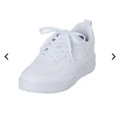 ワークマン コートシューズLUXE スニーカー WMB ホワイト