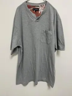 か*ん様 TOROY トロイ 半袖Tシャツ グレー L ポケットのサムネイル