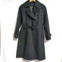 ニューヨーカー トレンチコート マットブラック ライナー付き 7号サイズ