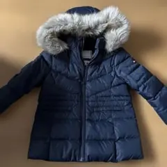 トミー・ヒルフィガー ダウンコート ネイビー