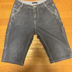 RAGEBLUE ダークデニム ショートパンツ