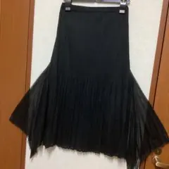 美品✨PLEATS PLEASE プリーツ　膝下スカート　バイカラー　黒　紫 楽天市場】送料無料 プリーツスカート ロングスカート 膝下丈