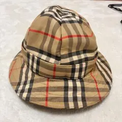 バーバリー BURBERRY ノバチェック バケットハット80s 90s金タグのサムネイル