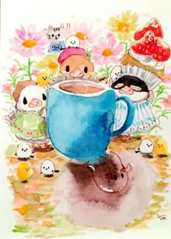 再販ナシ　ひよこちゃんどーこだ？　9/20 11（原画）ポストカードのみ