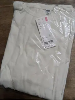 新品 ユニクロ ウォッシュコットンボートネックT 長袖 UNIQLO