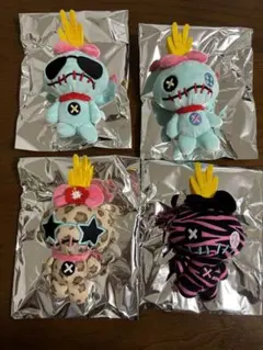 可愛い】スティッチ＆スクランプ 鉢植え 2点セット小物入れにも - メルカリ