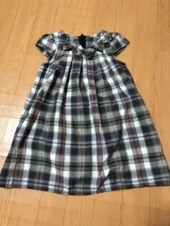 Bebe110チェックのワンピース