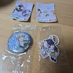 未使用　にじさんじ✕くら寿司　オリジナル缶バッジ　めじるしチャーム　セット