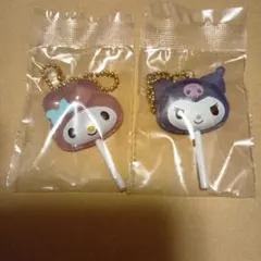 サンリオキャラクターズ　カラフルキャンディチャーム　マイメロ　クロミ