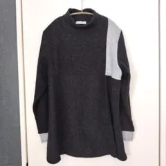 リッチスター ダークグレー ニットチュニック★本日お値下げ中！