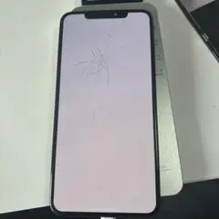 iPhoneX 本体　シルバー　画面割れ iPhoneX シルバー 背面ガラス割れ修理、西新宿よりご来店