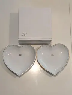 4℃ ハート型プレート 2枚セットのサムネイル