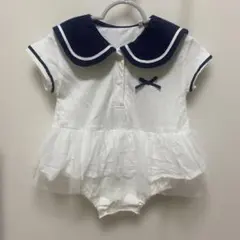 アカチャンホンポ　セーラーロンパース