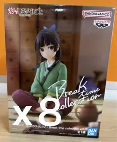 New!! 薬屋のひとりごと 猫猫 フィギュア８個