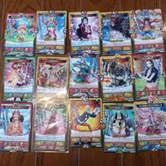 ワンピース　キズナブーススト　カードバトルゲーム　トレーディングカード　15枚