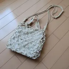 ニコアンド★ネット編み ショルダーバッグ★スタジオクリップsm2レプシィム