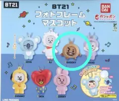 BT21 フォトフレームマスコット 7種