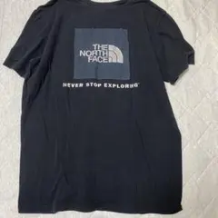 ザノースフェイス 半袖Tシャツ バックスクエアロゴ ブラック USサイズXL